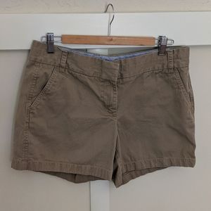 J Crew Chino shorts Size 10